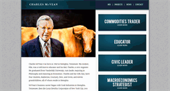 Desktop Screenshot of charlesmcvean.com
